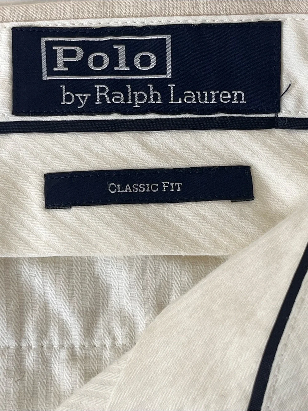 Polo by Ralph Lauren Beige Straight-Leg Classic Fit Dress Pants 36W/30L EUC